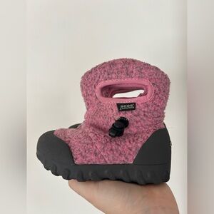 BOGS B-Moc Pink Fleece boot Pink Size 8